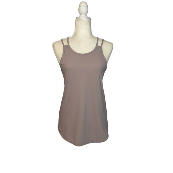 Lululemon Go For Double tank top in mauve - 6 - Picture 1 of 7